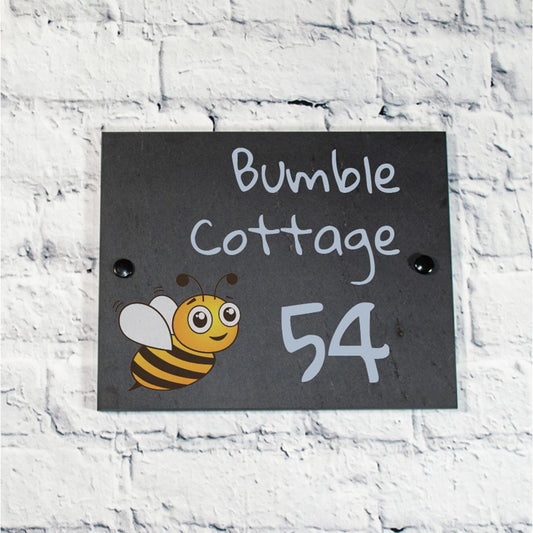 Slate House Sign BEE 1