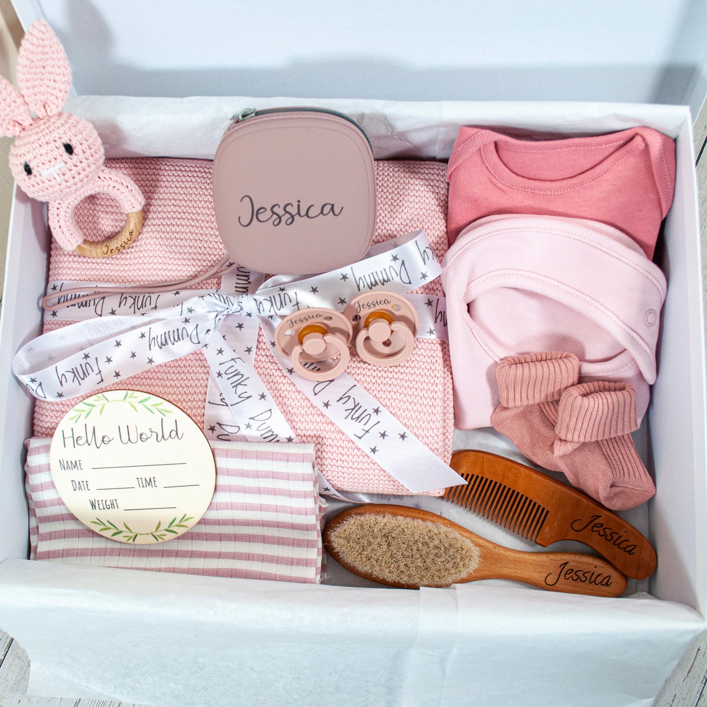 LUXURY Personalised Baby Hamper