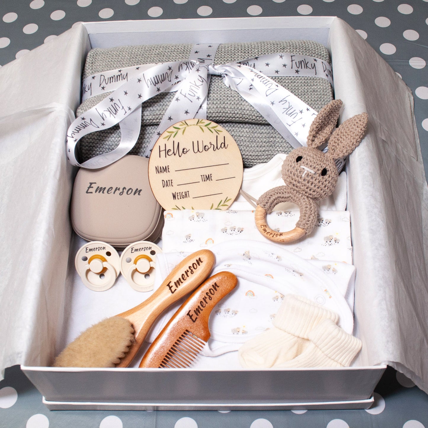 LUXURY Personalised Baby Hamper